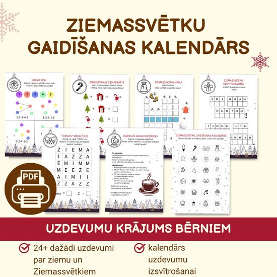 ZIEMASSVĒTKU GAIDĪŠANAS KALENDĀRS
